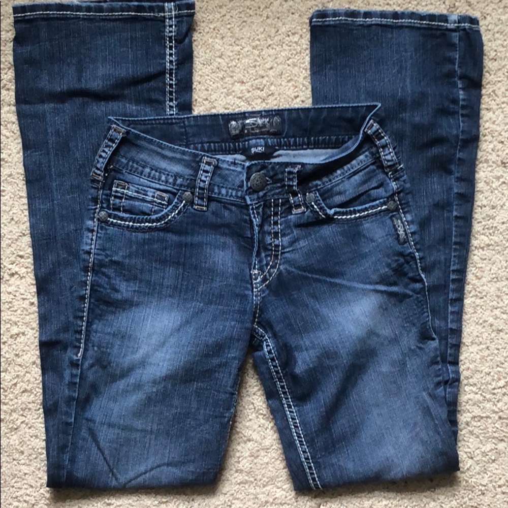 Suki Silver jeans bootcut